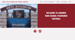 Desktop Screenshot of laramiefootball.com
